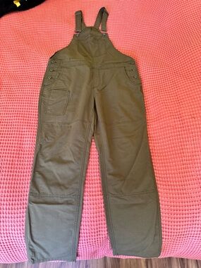 Outdoor Research Olive Green Overalls